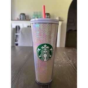 Starbucks Sequin Holiday Tumbler